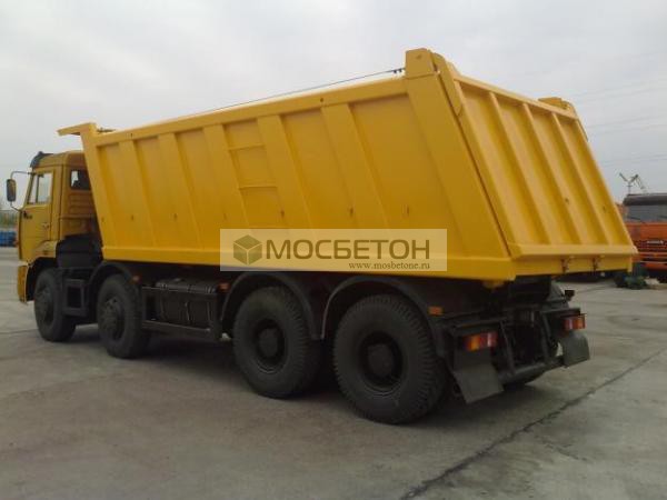 доставка тощего бетона самосвалом